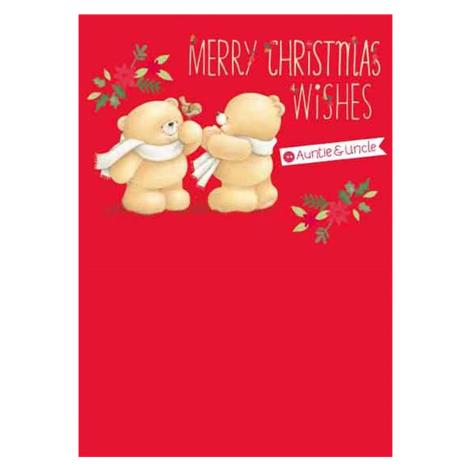 Auntie & Uncle Forever Friends Christmas Card